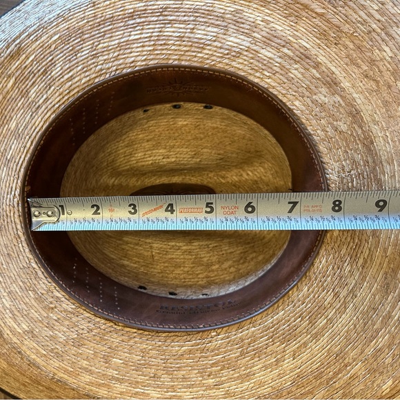 Jason Aldean Resistol Genuine Palm Amarillo Sky Cowboy Hat Men’s Size Med/Large - Picture 10 of 11